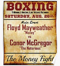 Floyd Mayweather Vs Conor McGregor Poster