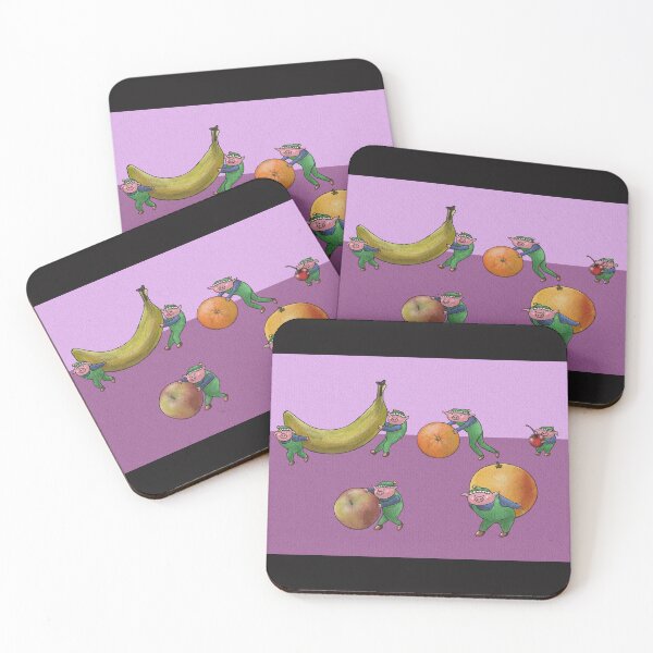 Item preview, Piggy Small and Friends - 5 Fruit a Day designed and sold by PiggySmall.