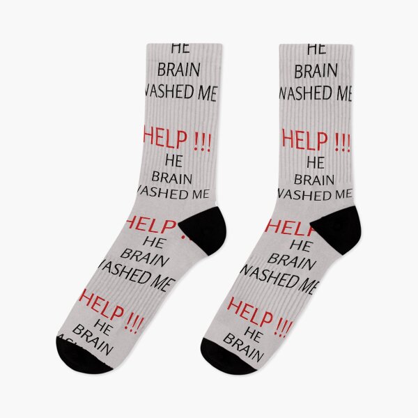 Item preview, HELP HE BRAIN WASHED ME designed and sold by everything4eva.