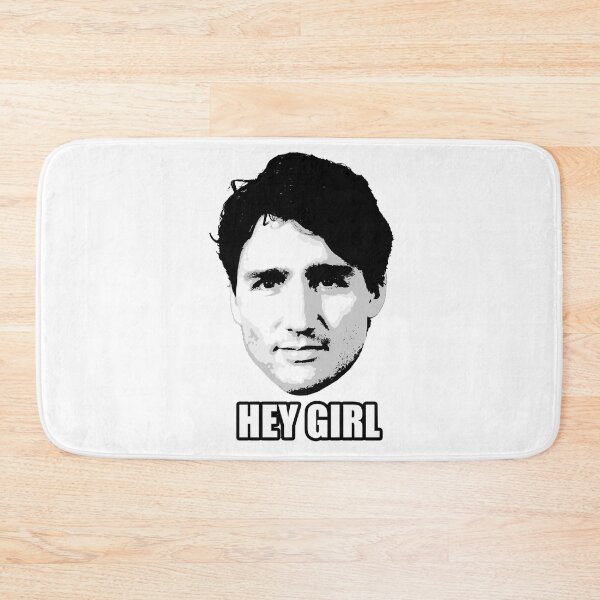 Item preview, Beneficial Work Prominent Friendly Politician Trudeau Hey Girl Fittedretro Wave designed and sold by CaoTrieu.