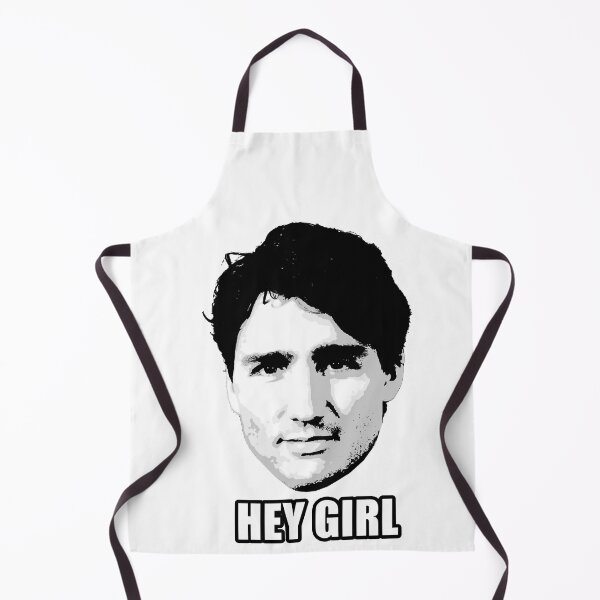 Item preview, Beneficial Work Prominent Friendly Politician Trudeau Hey Girl Fittedretro Wave designed and sold by CaoTrieu.