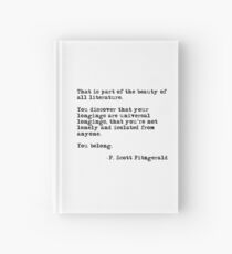 Die Schönheit aller Literatur - F Scott Fitzgerald Notizbuch