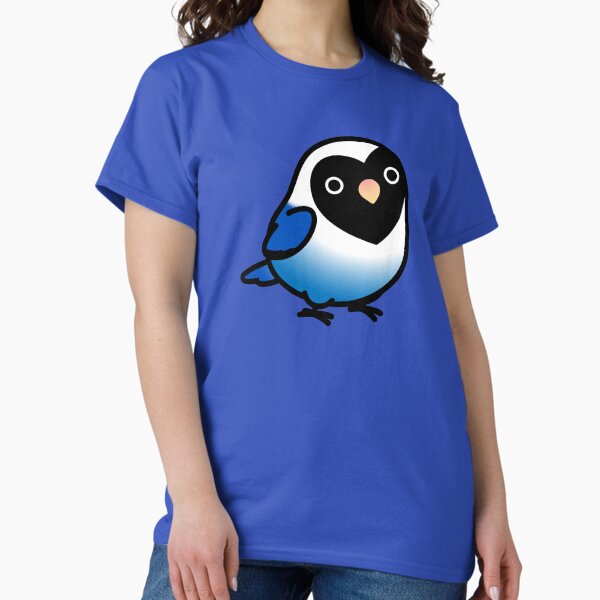 Item preview, Chubby Black-masked Cobalt Lovebird designed and sold by birdhism.