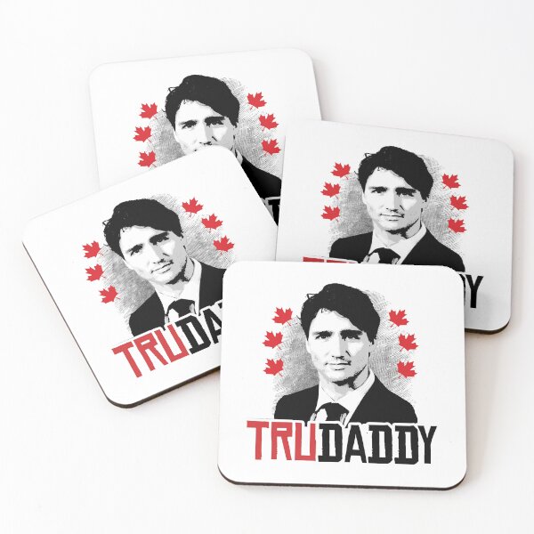 Item preview, Beneficial Work Prominent Friendly Politician Trudeau Is My Trudaddy Fitted Cute Fan designed and sold by CaoTrieu.