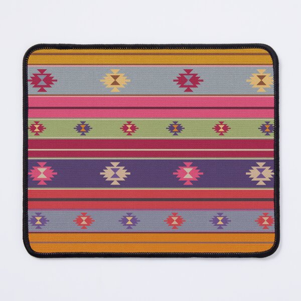 Item preview, Colorful Kilim Rug Style ornament N5 designed and sold by k9printart.