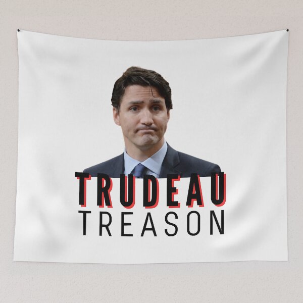 Item preview, Beneficial Work Prominent Friendly Politician Trudeau Treasonpop designed and sold by CaoTrieu.
