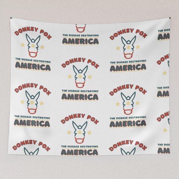 Item preview, Donkey Pox The Disease Destroying America Funny conservation  designed and sold by Pride-Casuals.