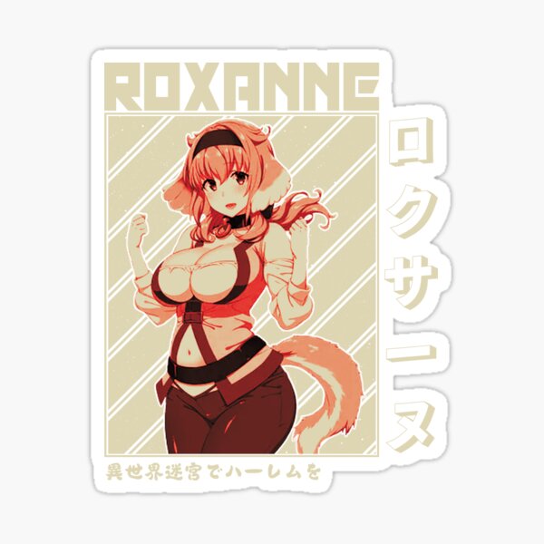 Roxanne ロクサーヌ, Isekai Meikyuu De Harem Wo Postcard for Sale by B-love