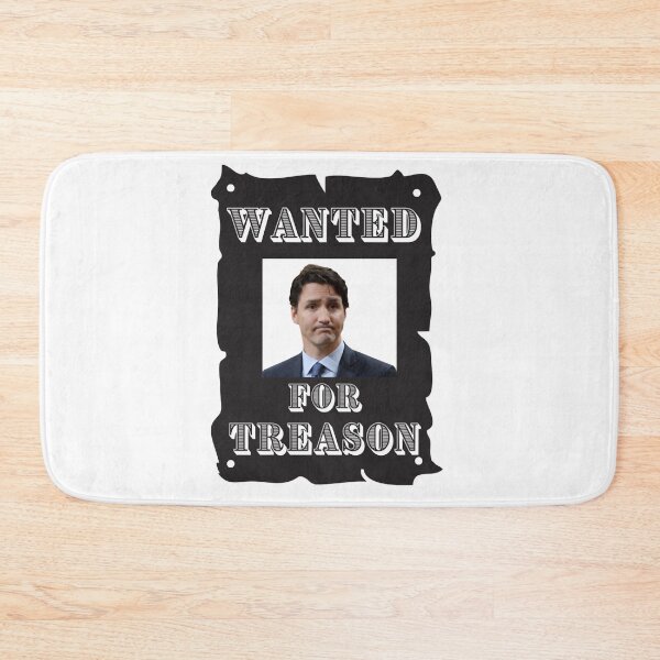 Item preview, Beneficial Work Prominent Friendly Politician Trudeau Wanted For Treason   Cute Gifts designed and sold by CaoTrieu.