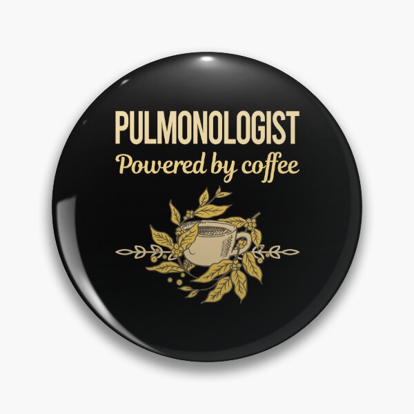 Item preview, Powered By Coffee Pulmonologist designed and sold by toniabrendaom.