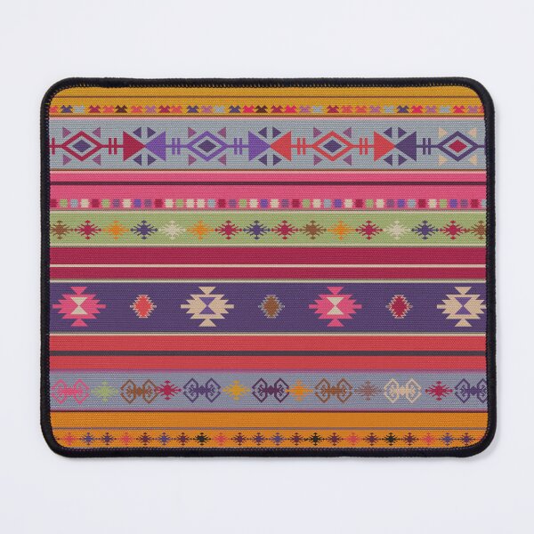 Item preview, Colorful Kilim Rug Style ornament N6 designed and sold by k9printart.