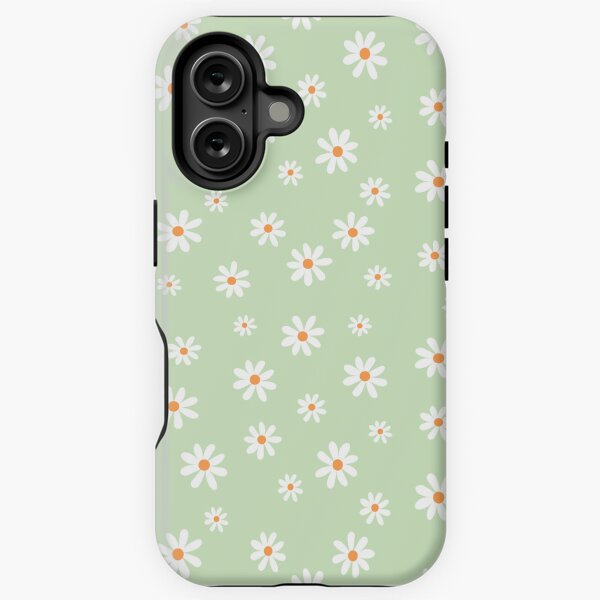 Item preview, Green Daisy Field Print designed and sold by sunbeamstudios.