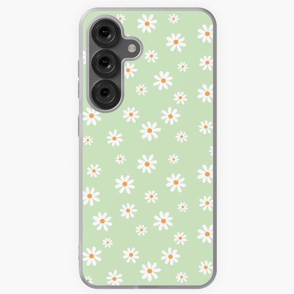 Item preview, Green Daisy Field Print designed and sold by sunbeamstudios.