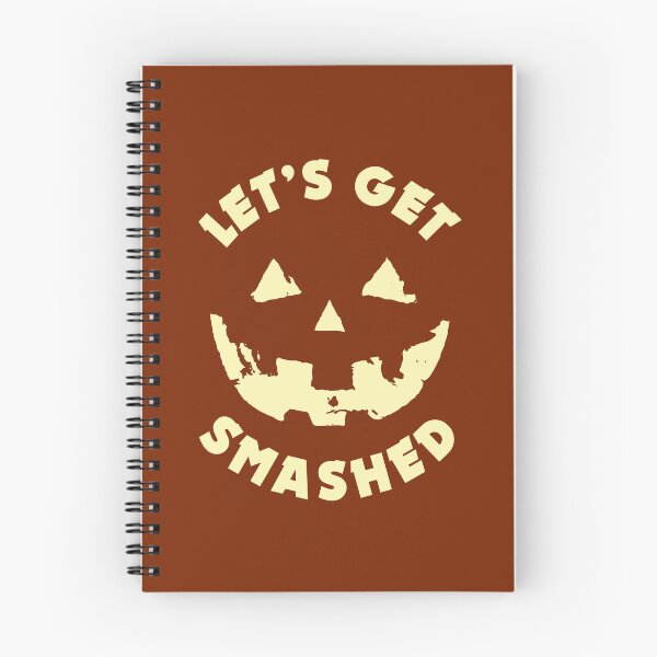 Item preview, Let's Get Smashed - Pumpkin Face | Funny Drinking Party Quote For Halloween designed and sold by TMBTM.