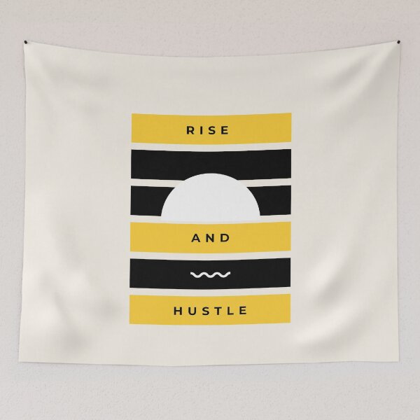 Artikelvorschau, Rise & Hustle – Du schaffst das! entworfen und verkauft von SpeakLifeHQ.