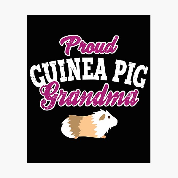 Item preview, proud guinea pig grandma designed and sold by Phoenix23.