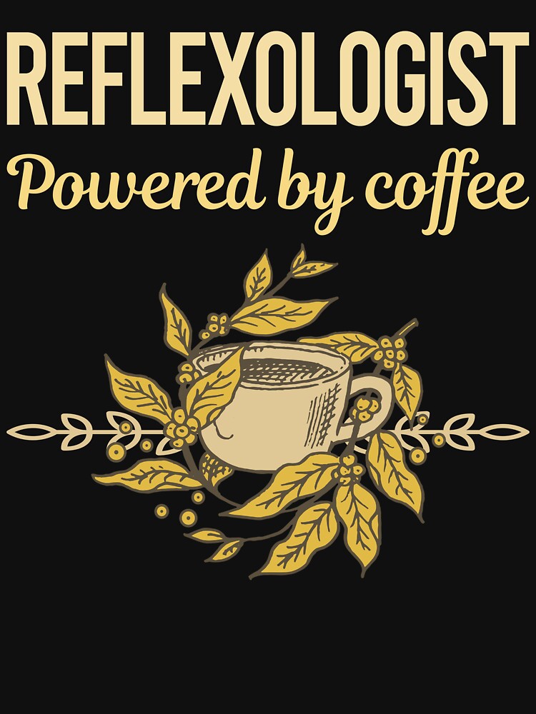Thumbnail 3 of 3, Baseball ¾ Sleeve T-Shirt, Powered By Coffee Reflexologist designed and sold by toniabrendaom.