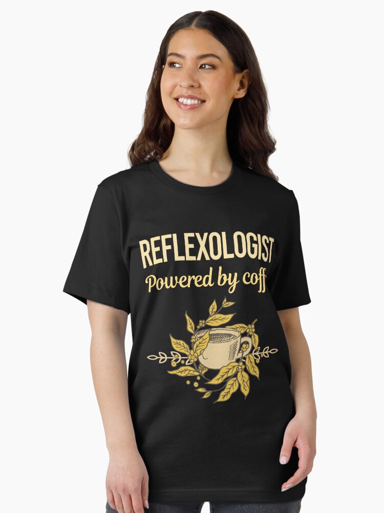 Thumbnail 2 of 7, Essential T-Shirt, Powered By Coffee Reflexologist designed and sold by toniabrendaom.