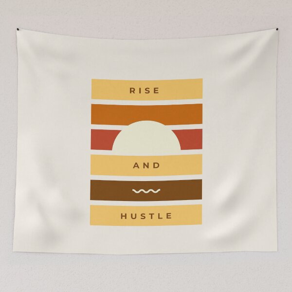 Artikelvorschau, Rise & Hustle – Du schaffst das! entworfen und verkauft von SpeakLifeHQ.
