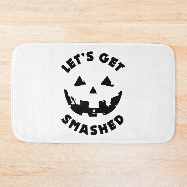 Item preview, Let's Get Smashed - Pumpkin Face | Funny Drinking Party Quote For Halloween designed and sold by TMBTM.