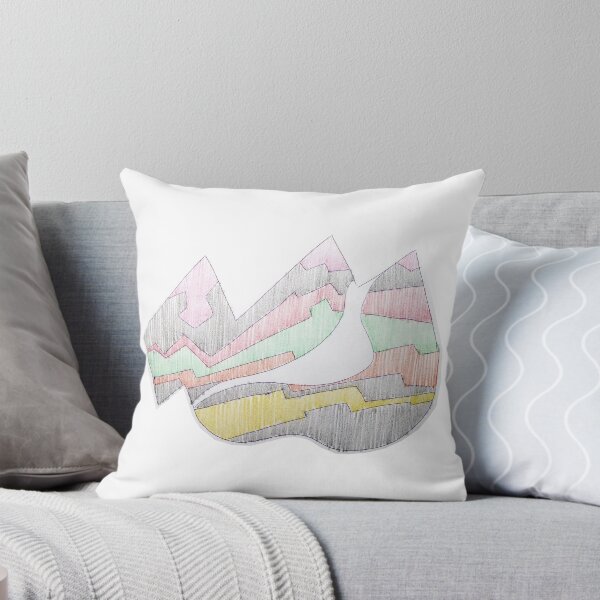 Route 6 Throw Pillow