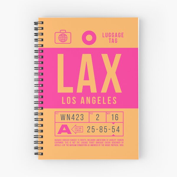 Item preview, Luggage Tag B - LAX Los Angeles USA designed and sold by VoodooCircus.