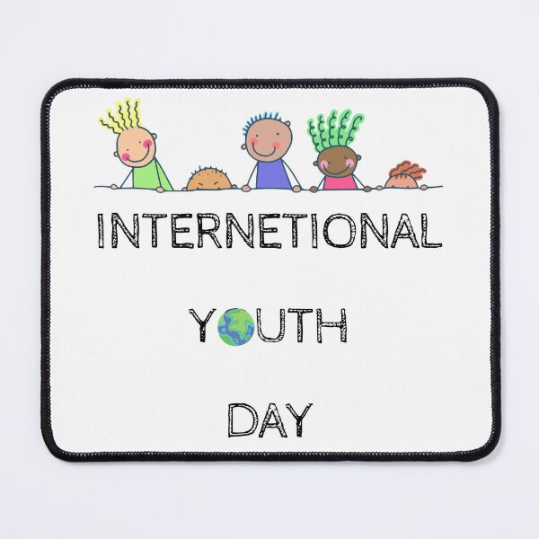 Item preview, International Youth Day designed and sold by RIBI-Shop.