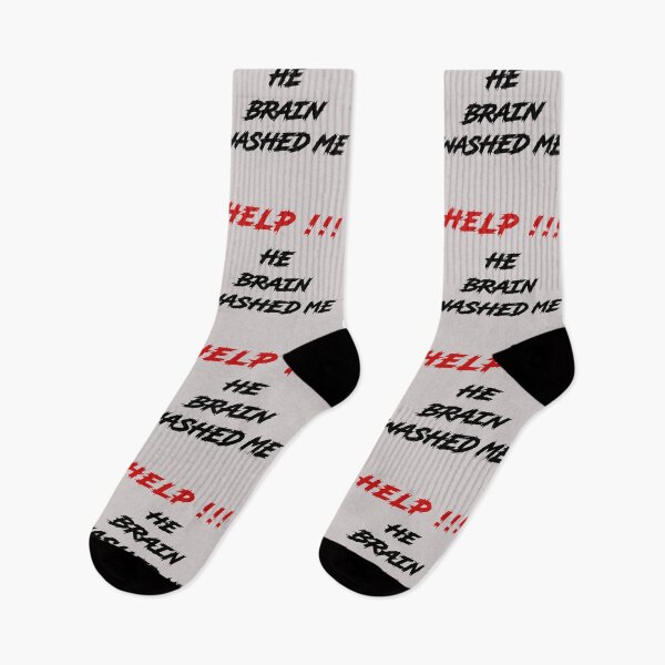 Item preview, HELP HE BRAIN WASHED ME designed and sold by everything4eva.