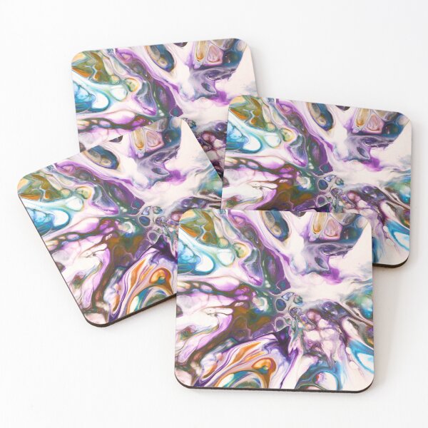 Item preview, Abstract acrylic liquid pouring painting  designed and sold by Catrinann.