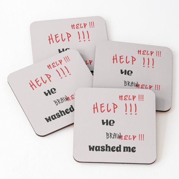 Item preview, HELP HE BRAIN WASHED ME designed and sold by everything4eva.