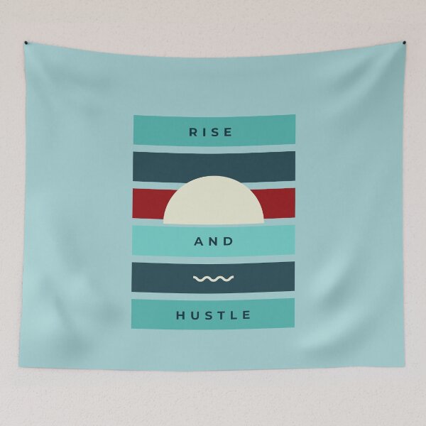 Artikelvorschau, Rise & Hustle – Du schaffst das! entworfen und verkauft von SpeakLifeHQ.