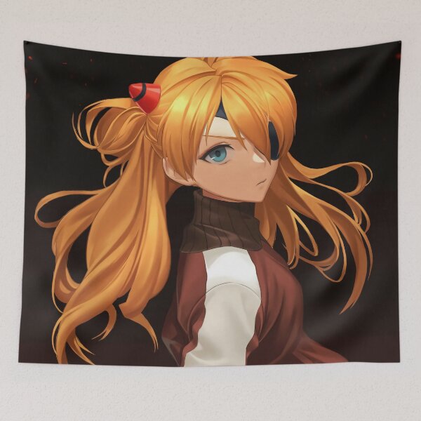 Item preview, Asuka Langley Soryu Neon Genesis Evangelion Artistic Drawing designed and sold by Oldhamwav.