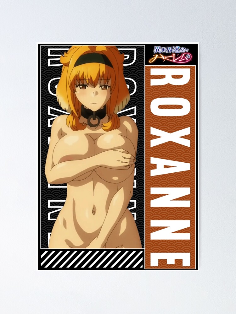 Roxanne ロクサーヌ| isekai meikyuu de harem wo | Poster