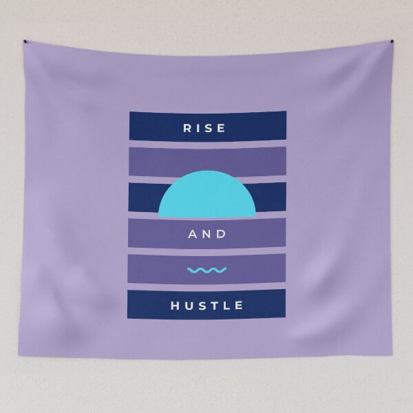 Artikelvorschau, Rise & Hustle – Du schaffst das! entworfen und verkauft von SpeakLifeHQ.