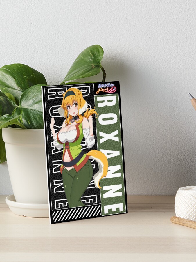 Roxanne - Isekai Meikyuu de Harem Wo Sticker for Sale by EpicScorpShop