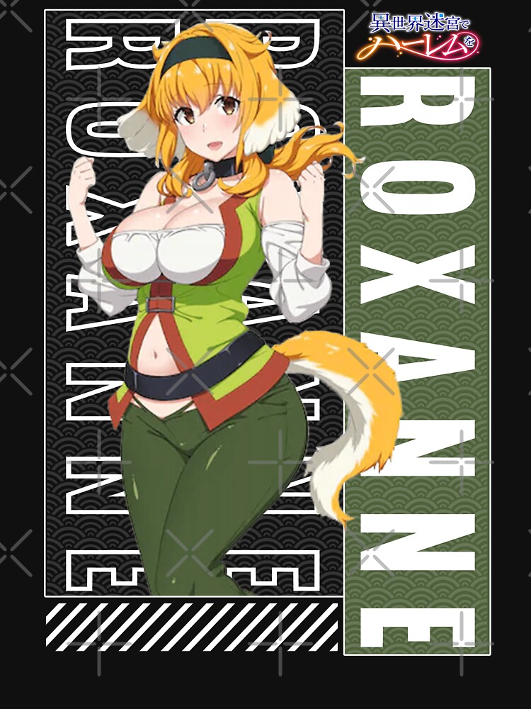 Roxanne ロクサーヌ | Isekai Meikyuu De Harem Wo | Kids T-Shirt