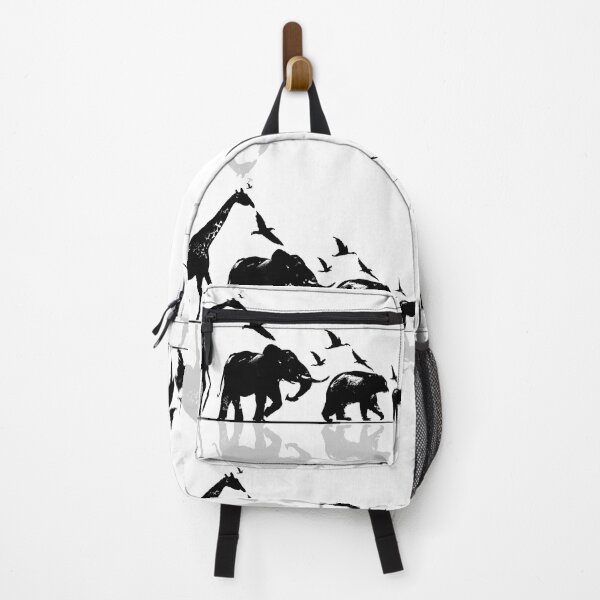 Item preview, Migrating Animal Mountain - Elephant, Giraffe, Bear, Gorilla, Lion, Turtle, Chicken designed and sold by Area31Studios.