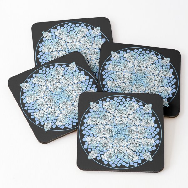Item preview, Icy Cube Mandala Cacophony & CircleVisions (B&P) designed and sold by createVisions.
