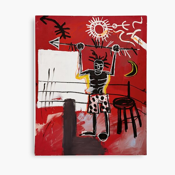 Tableau Jean Michel Basquiat Dinosaure