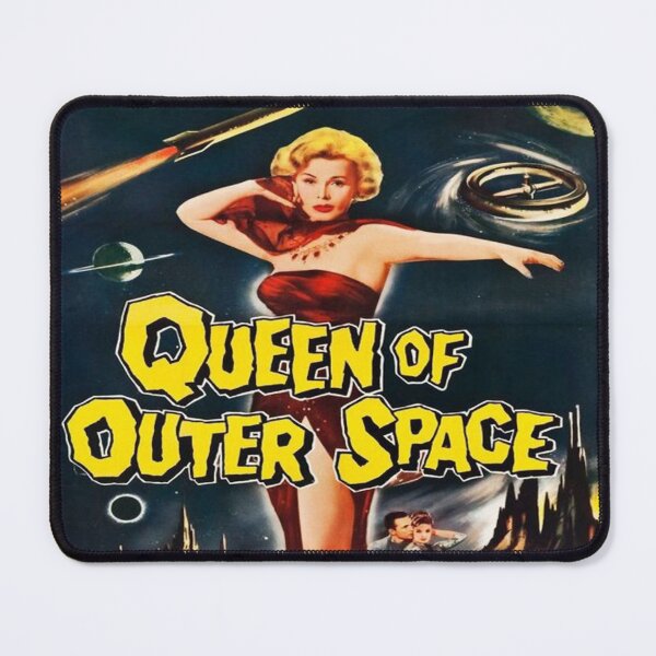 Item preview, Queen of Outer Space Movie Poster designed and sold by Trevor McCabe.