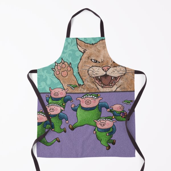 Item preview, Piggy Small and Friends - Chased by a Cat designed and sold by PiggySmall.