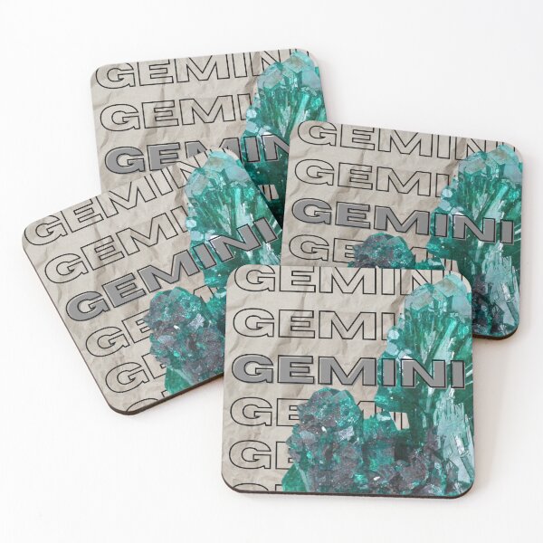 Item preview, Gemini Crystal Zodiac- Poster, Sticker, etc designed and sold by Mena P.