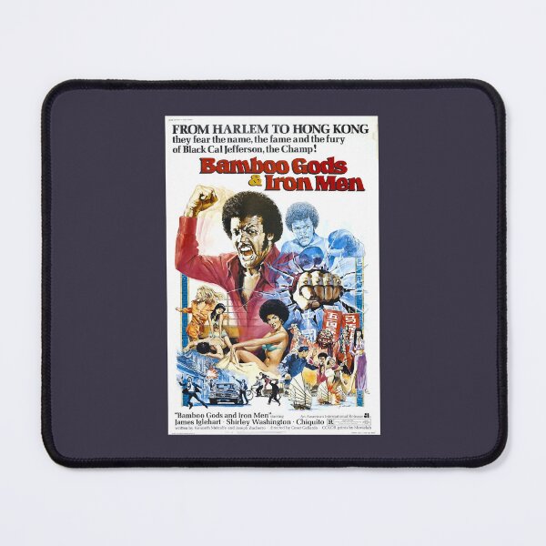 Item preview, Black Bamboo Gods and Iron Men poster designed and sold by WinfriedHaag.