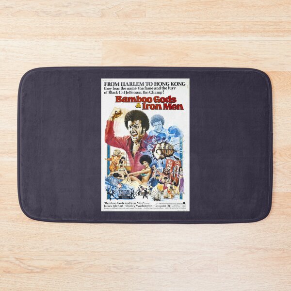 Item preview, Black Bamboo Gods and Iron Men poster designed and sold by WinfriedHaag.