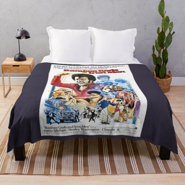 Item preview, Black Bamboo Gods and Iron Men poster designed and sold by WinfriedHaag.