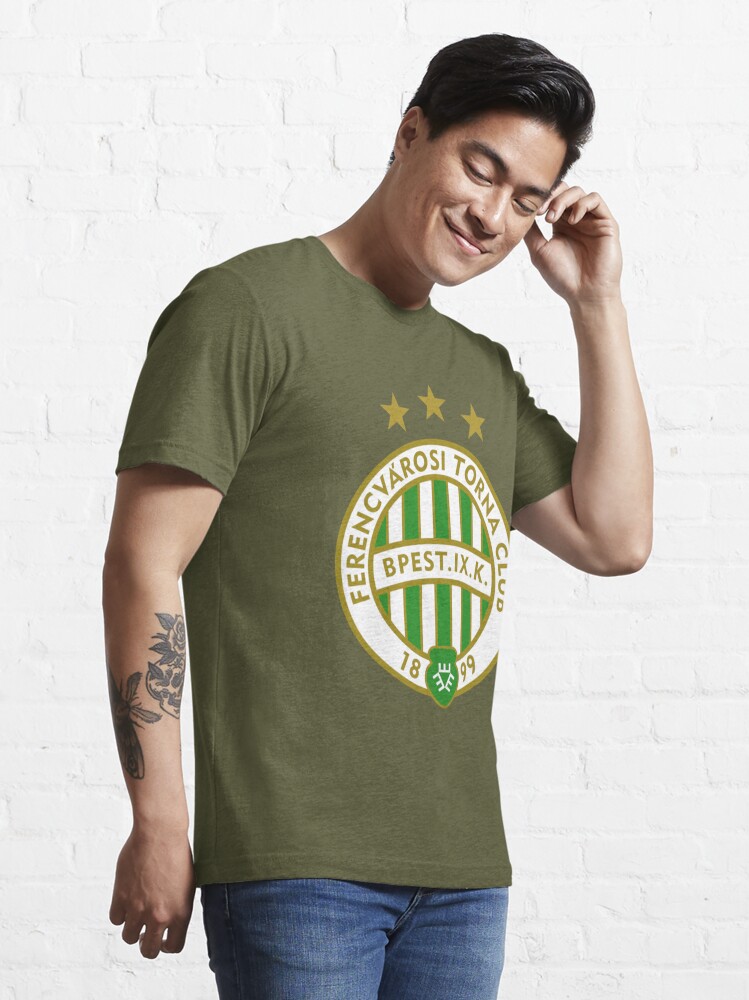 Ferencváros Gold Alt T Shirt 100% Cotton Tee Ferencvárosi Tc