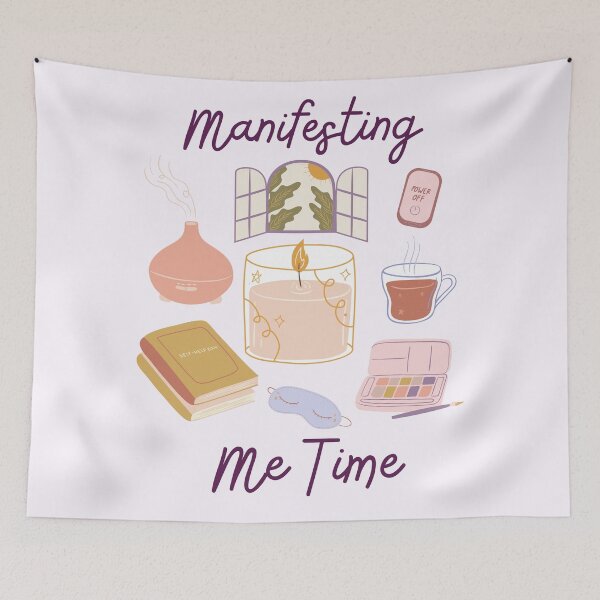 Item preview, Self Care Mental Health Manifesting Me Time designed and sold by ThievingNargles.