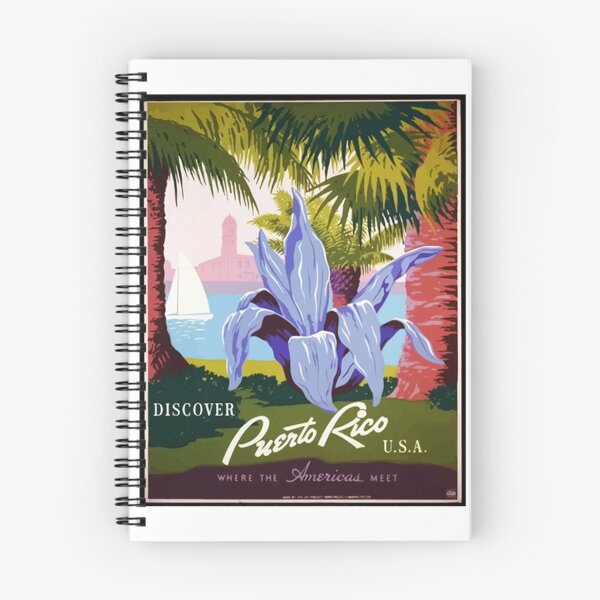 Item preview, Vintage Puerto Rico Travel Design designed and sold by cherrybadoom.