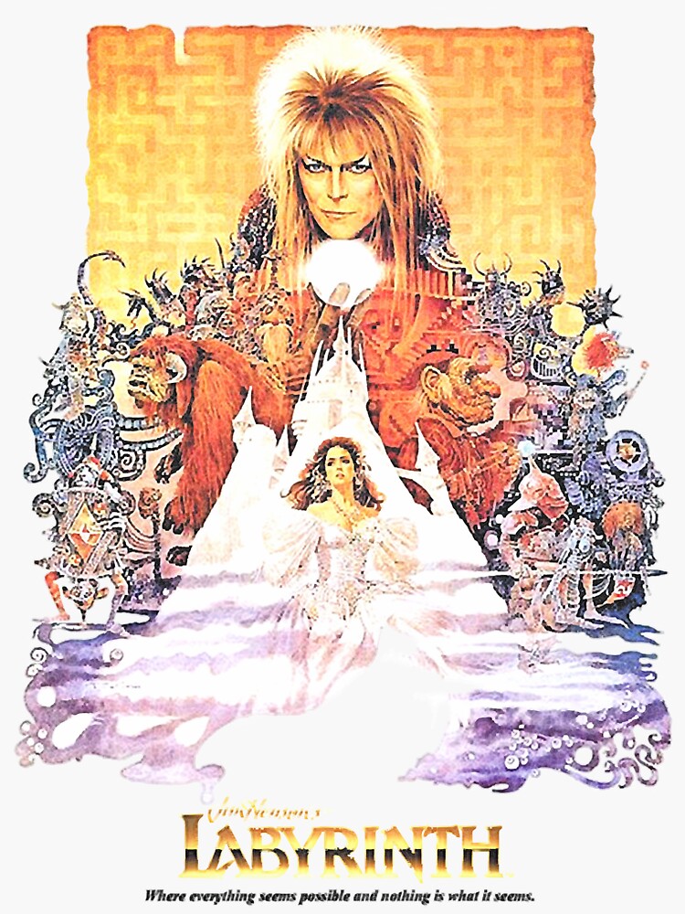 Labyrinth Sticker For Sale By Leoenggeler Redbubble