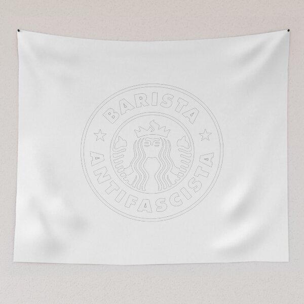 Item preview, Barista Antifascista designed and sold by shopSJCCCC-X.